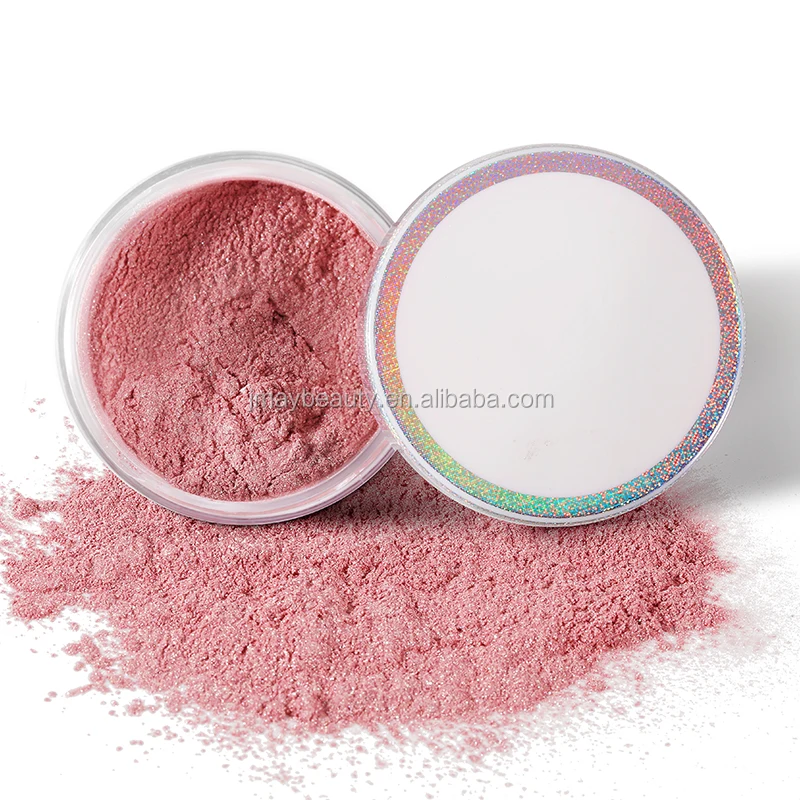 

Wholesale Makeup Shimmer Loose Powder highlighter private label cosmetic makeup 6 color highlighter loose powder