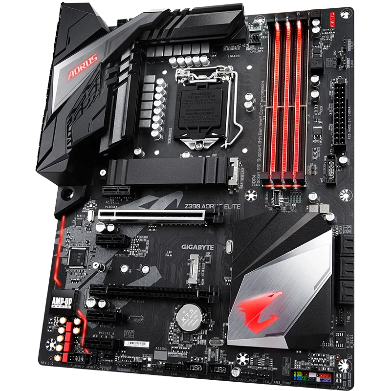 Z390 Aorus Elite Para Jogo De Computador Desktop Motherboard Gigabyte