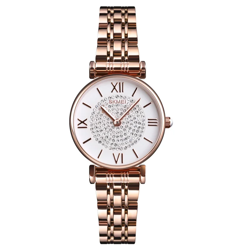 

2020 SKMEI 1533 montre femme oem relogio feminino jam tangan women quartz wristwatch, Rose gold,silver,black/customized