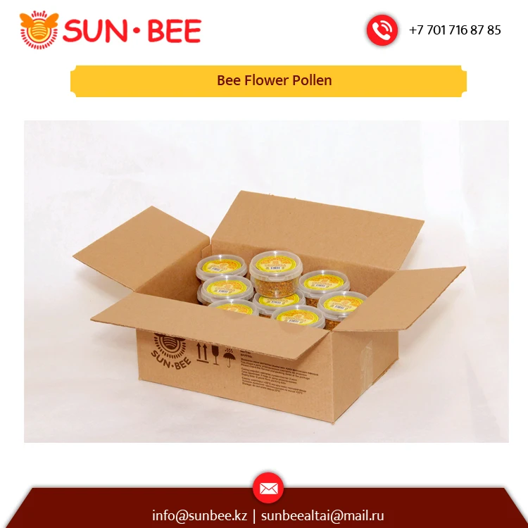
High Quality Wholesale Natural Bee Flower Pollen 100gr 
