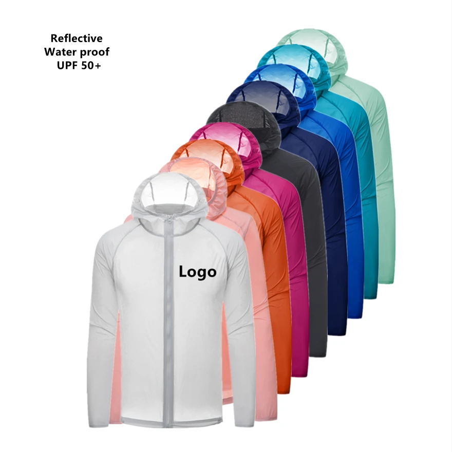

Waterproof Running Jackets UV Proof Sun Protection unisex Jacket Sport Hiking Jacket Waterproof Outdoor for Men and Women