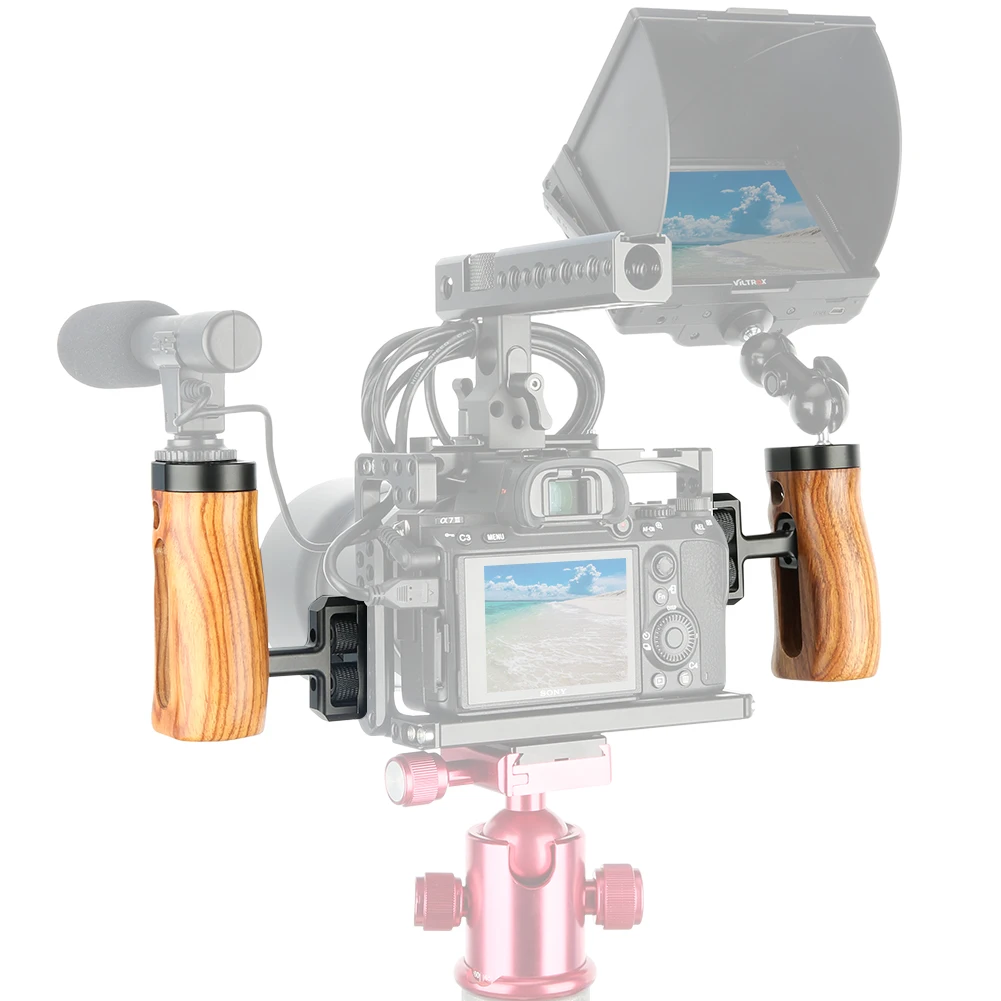 

Niceyrig Camera Handle Wooden Universal Side Handle