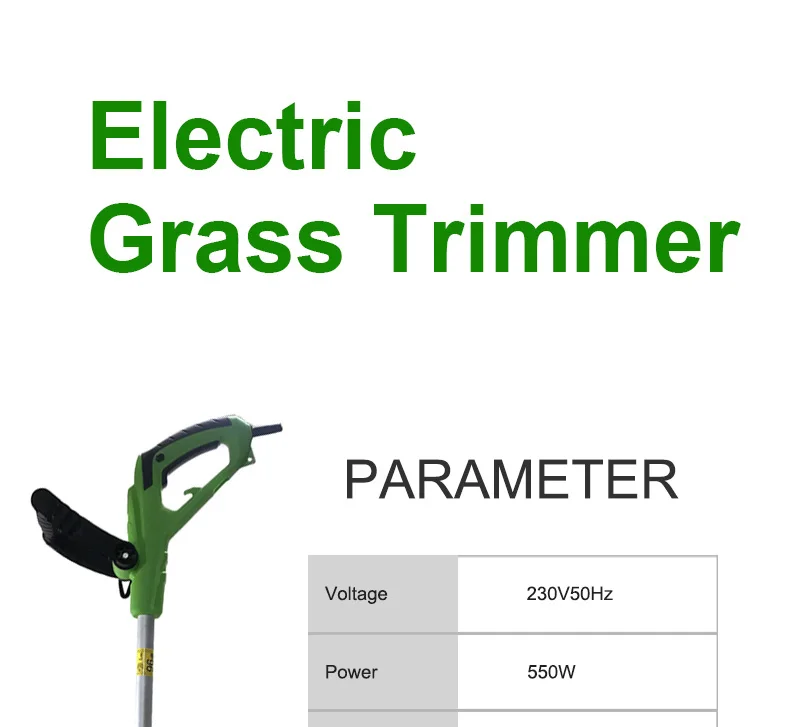 New desgin portable 550W lawn edge cutter edge trimmer grass cutter electric weed sweeper grass trimmer