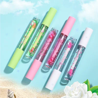 

TEAYASON Sakura Aloe Peach Non-marking Color-changing Lip oil Non-stick Cup Lipstick Moisturizing Toot Glass Lip