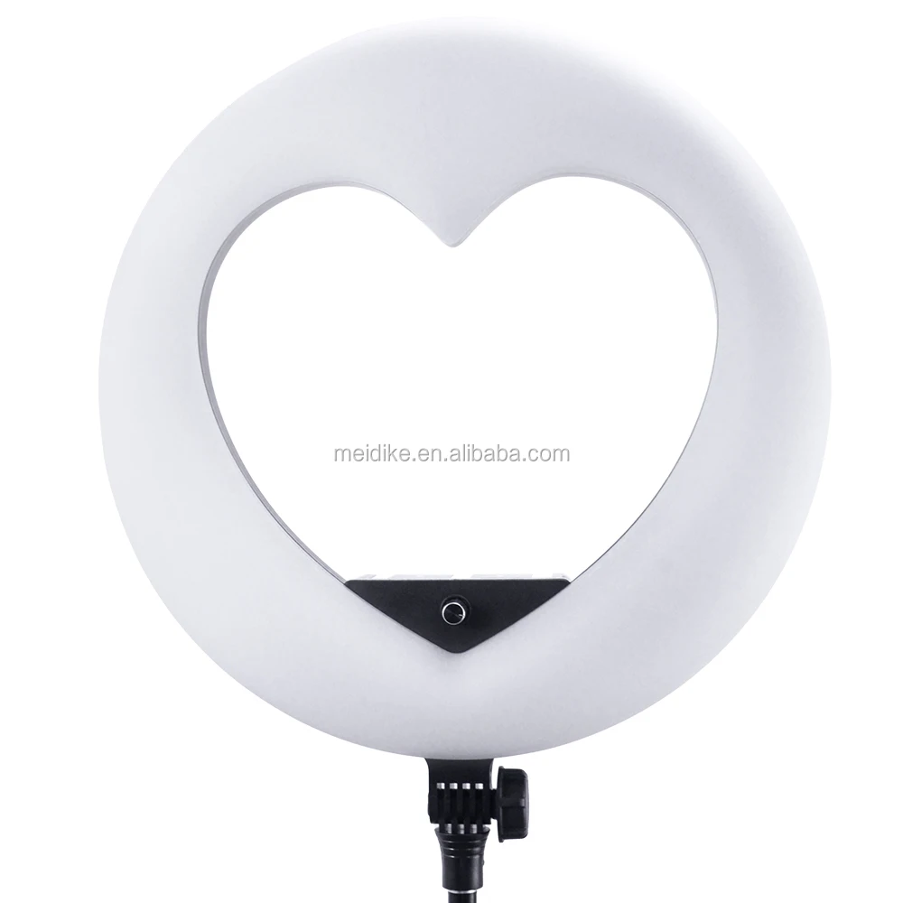 With remote heart ring! Dimmable smd led ring lighting for Youtube Live Streaming  Yidoblo LV-960E Makeup camera led ring light