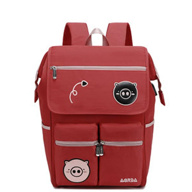 

New Backpack Korean Oxford Fabric Student School Backpack Computer Women Waterproof Backpack, Customized color