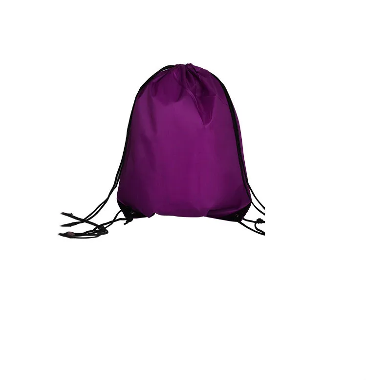 

Sport Supplier Waterproof Nylon Polyester Fabric Drawstring Backpack Bag