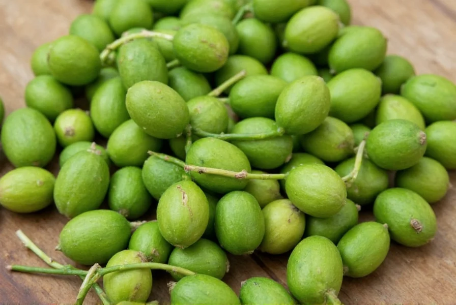 Coriander Pods Close-Up