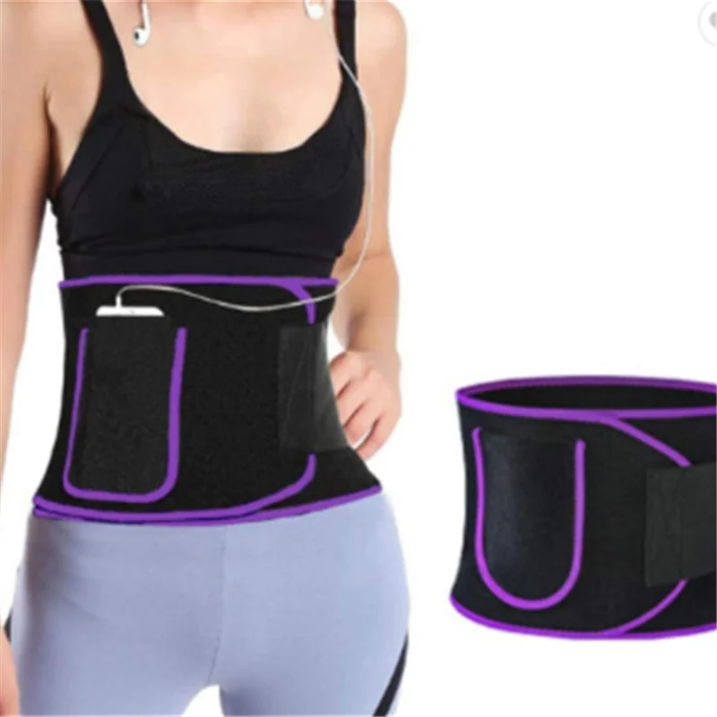 

Trimmer Belt Back Belt Custom Slimming Waist Trainer Adjustable Weight Loss Wrap Sweat Workout Neoprene Unisex ODM OEM Service, Customized color