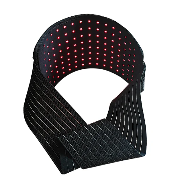 

2021 660nm 850nm Foldable Wearable Light Therapy Wrap red led therapy pad Red Light Therapy Belt For Loss Weight, Black