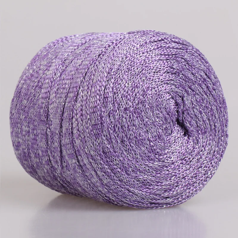 

Bojay 200g Chunky Ball Yarn Glisten Super wash 100% polyester t shirt Tube yarn Jumbo DIY Crochet Knitting Yarn
