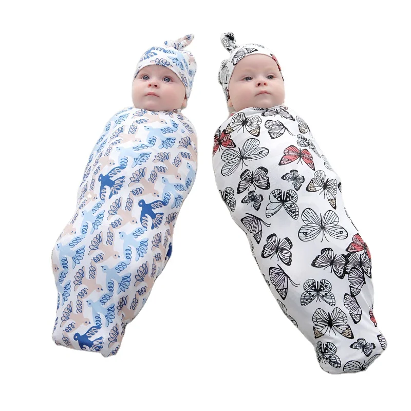 

Three Pieces Suit Scarf Soft Quilt Hug 100% Cotton Baby Sleep Bag Newborn Child Kid Wrap Infant Blanket Baby Swaddle Sleep Bag, Colorful /custom designs /styles
