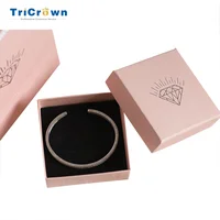 

Eco Friendly Portable Customized Cardboard Jewellery Packaging Box For Bangle