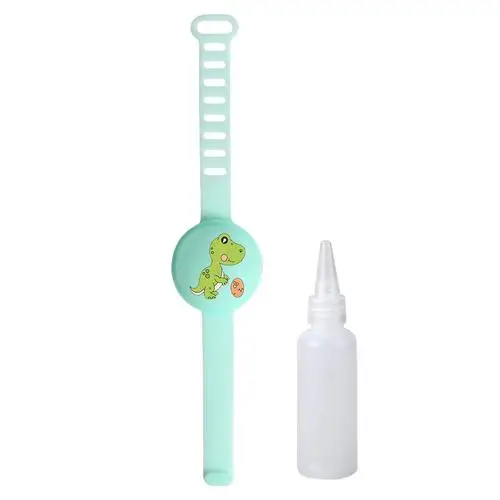 

2020 Hand sanitizer dispenser portable bracelet disinfection gel dispenser silicone cleaner dispensing wristband