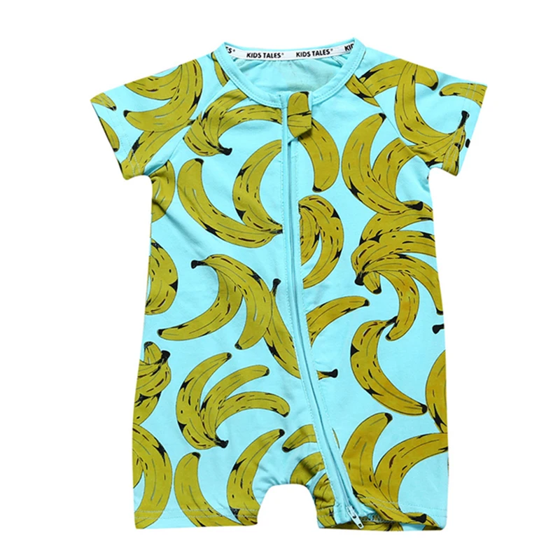 

Perfect Design Oem Summer Newborn Baby Girl Organic Cotton Romper Boutique Clothes, Green baby clothes summer romper