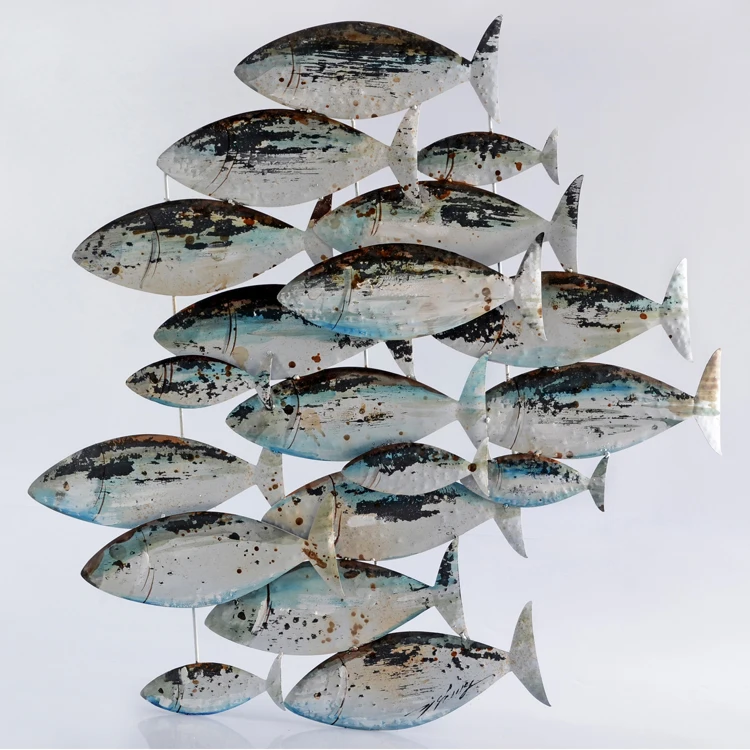 Metal Fish Wall Art Decor With Factory Price - Buy Metal Fish Wall Art