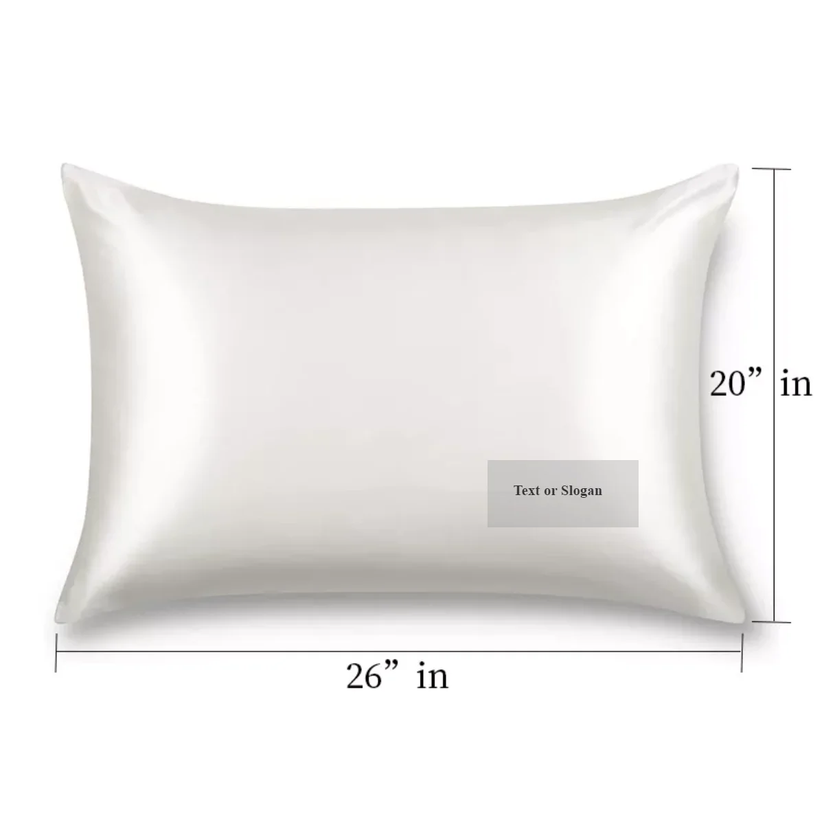 small satin pillow
