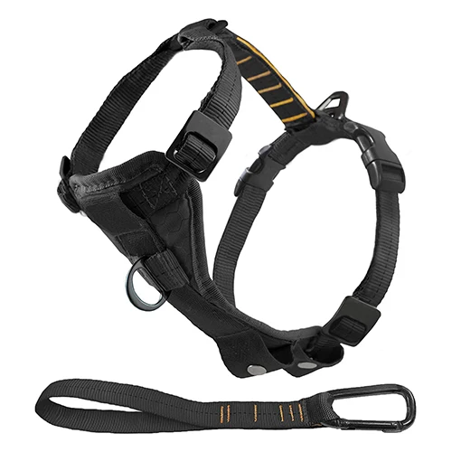 

2021 Service Dog Harness Pet Walking Harness Car Harness for Dogs COLLARS Nylon Customized Accepted Black Fashionable Shape