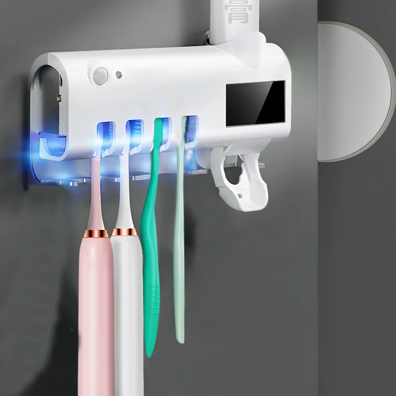 

toothbrush holder sterilizer, White