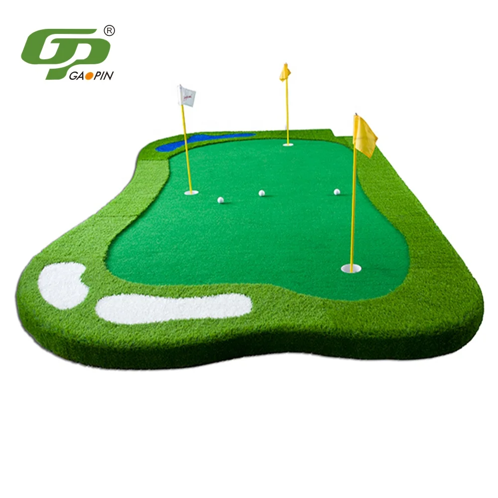 

Factory Custom Putting Mat Any Sizes Golf Putting Green Turf Artificial Grass Golf Practice Putting Mat