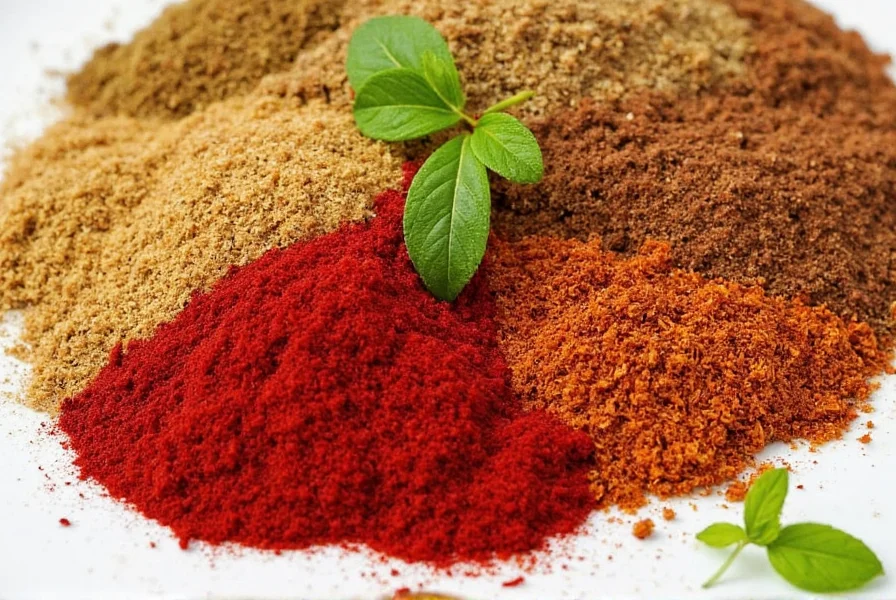 Traditional Arab spice market