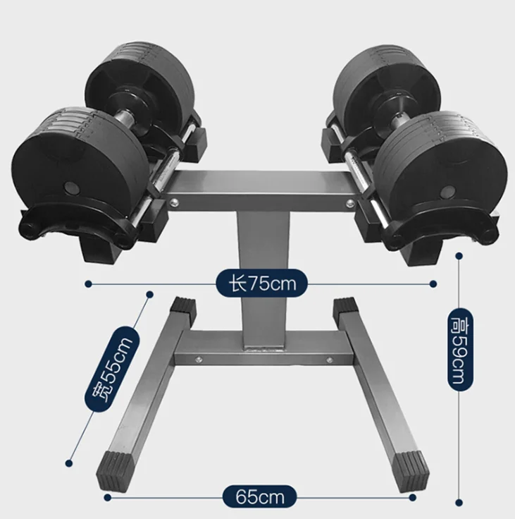 

20kg 32kg Steel Kit Verstelbare Dumbells lbs Smart Fitness gym Equipment Weights Adjustable Dumbbell Set