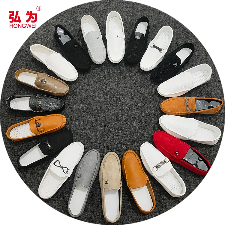 

bulk wholesale men's peas shoes Fashion trend men's Loafers shoes low price casual shoes, Mixed