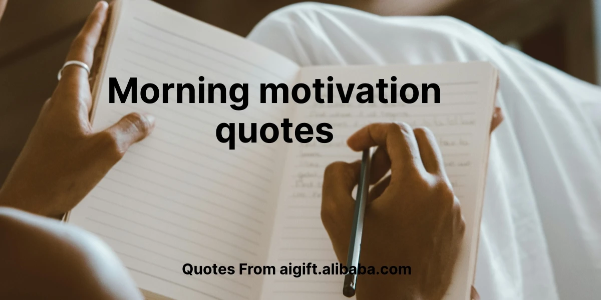 morning motivation quotes