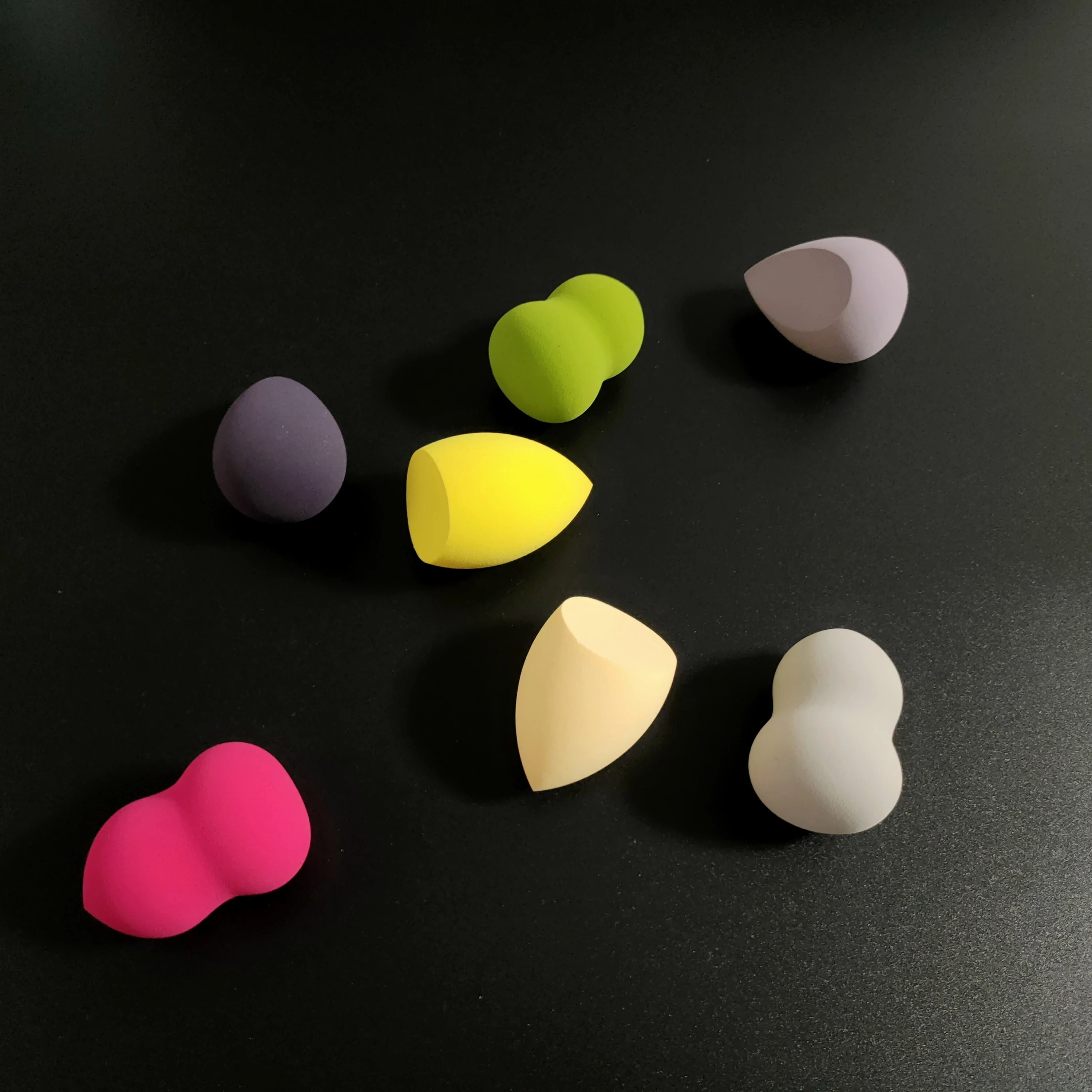 

Soft cotton makeup power puff beauty egg cosmetic makeup blender, Multiple colors