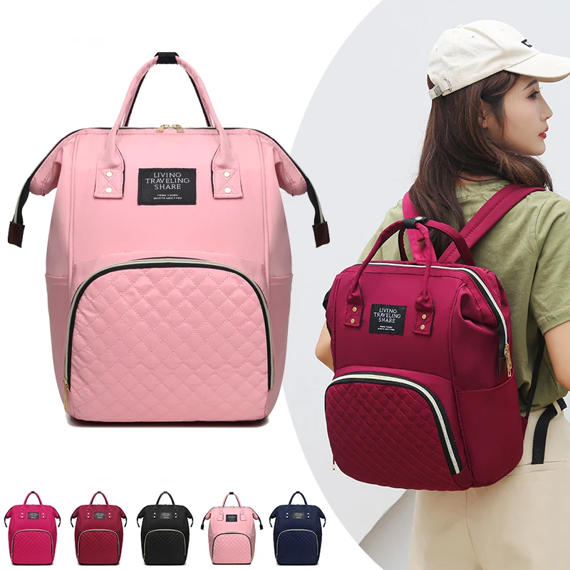 

New arrival functional waterproof traveling mommy backpack fashionable baby diaper bag backpack