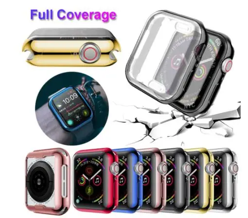 

FACTORY 360 Degree Fashion Full Cover for Apple Watch 3/2 42MM 38MM Case Screen Touch Protection for iWatch 4 5 6 SE 44MM 40MM, Many