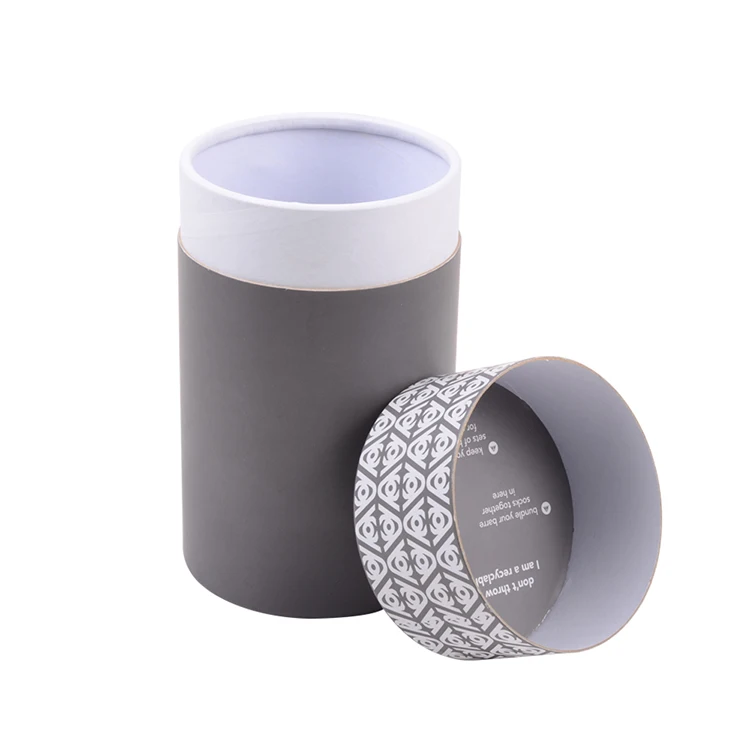 Luxury perfume storage box round cardboard paper cylinder packaging gift box with lids