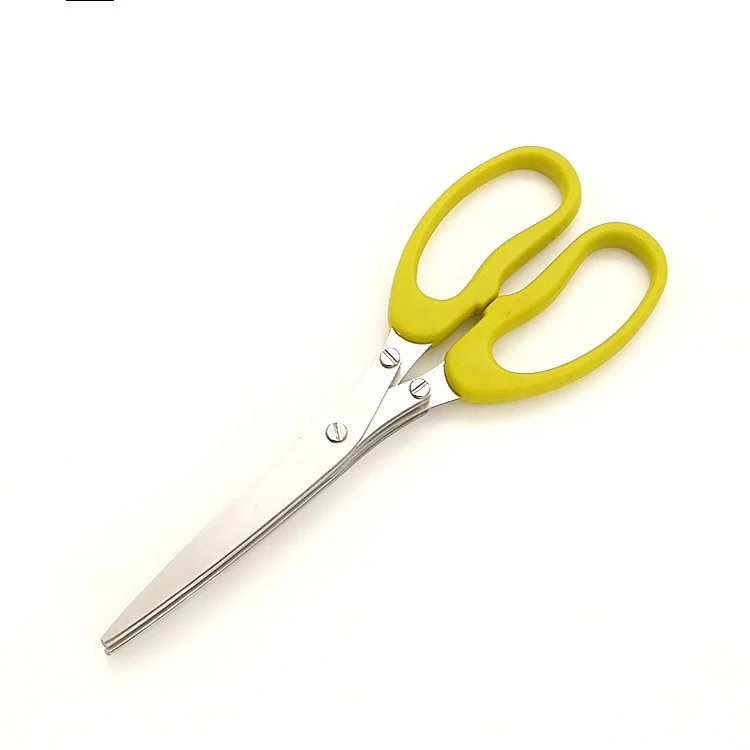 

Multifunctional Scissors Kitchen Shears Kitchen 5 Blades Kitchen Tailor Paper Kitchen Herb Scissors