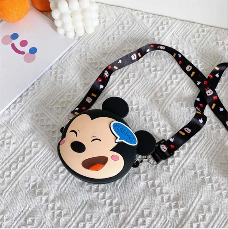 

Lovely silicone hand rope wallet cute girls neoprene mini crossbody monedero mujer de silicona cartoon small rubber coin purses
