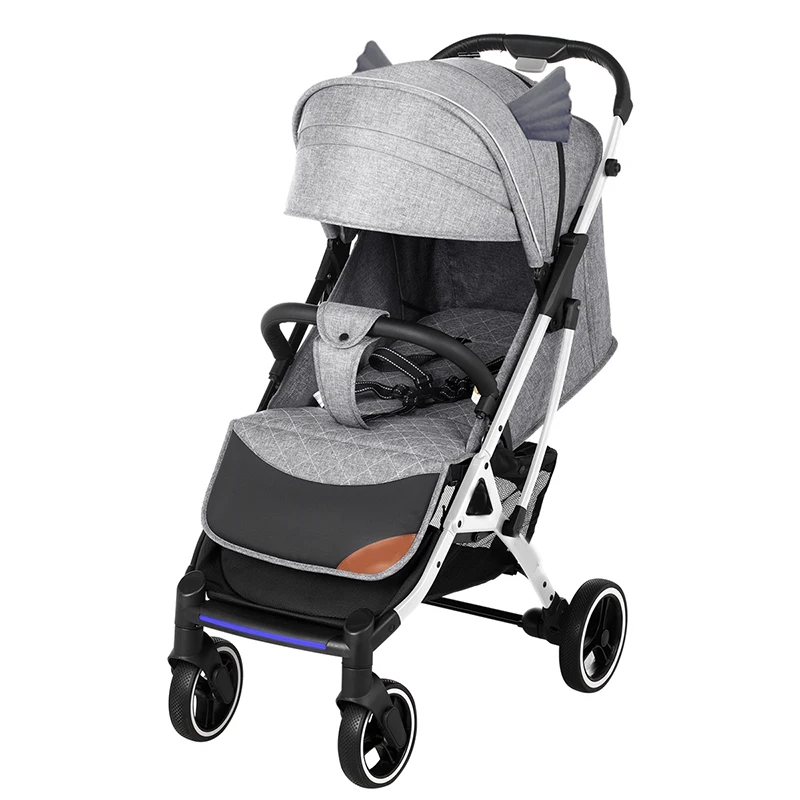 

The New Design Lightweight And Easy Foldable Can See Baby Stroller Pram