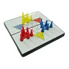 White Magnetic Folding Mini Board Chinese Checkers Game