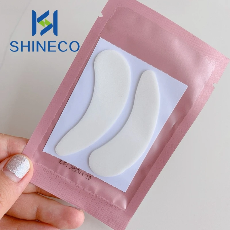 

SHINECO Factory STY-03 Thick Foam Pad Lint Free Eyepad Laser Under Eye Patch For Lash Extension