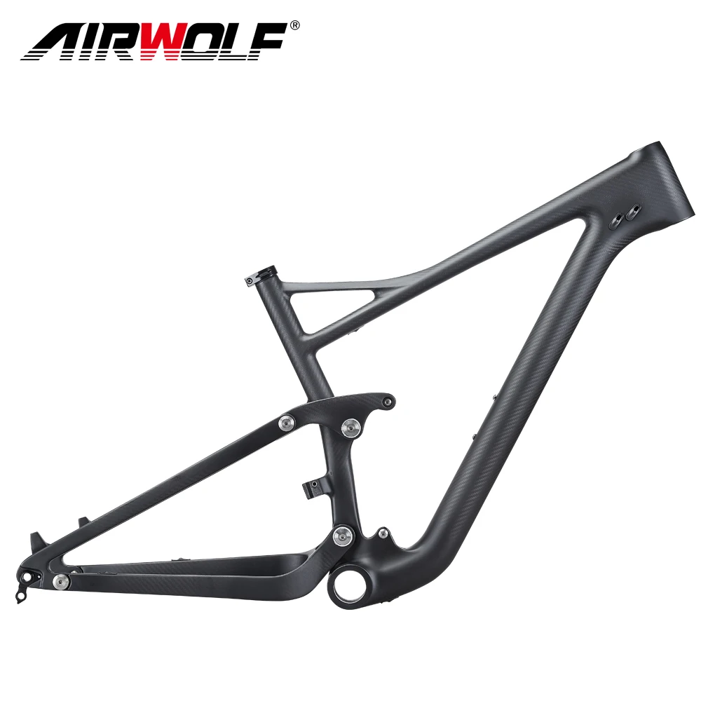

Full Suspension DH Bicycle Frame 29E 12*148MM Boost Enduro Carbon Fiber MTB Frame