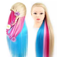 

Durable female wig training head for barber long hair training mannequin head