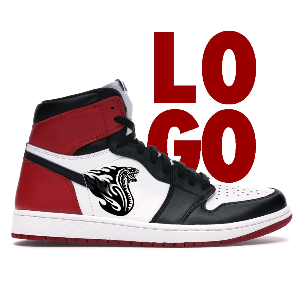 

Fashion trend basketball shoes high top men's shoes breathable running shoes Custom Jordan 1 Retro High