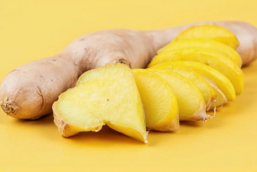 Proper storage methods for fresh ginger root and ground ginger in labeled containers