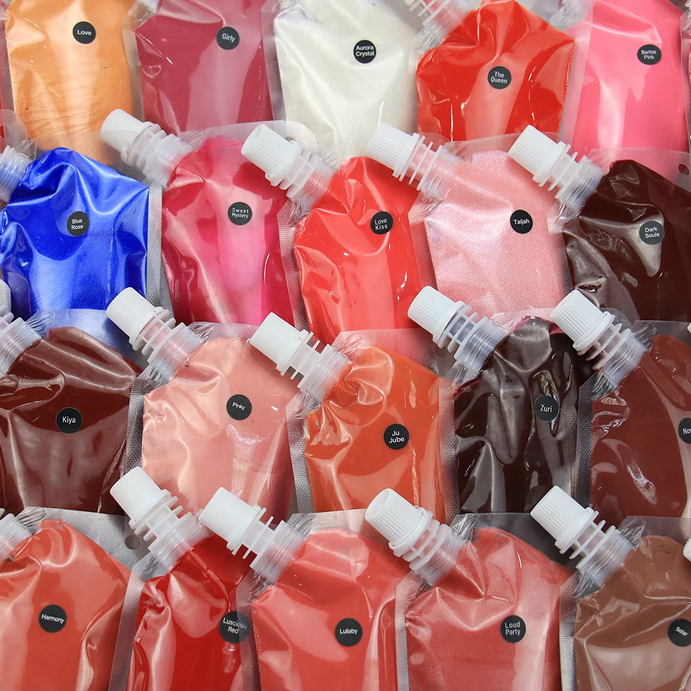 

200 ml Cosmetic vendors waterproof matte liquid lipstick vegan Private Label wholesale lipgloss versagel nude Lip gloss base