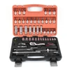 TOPWT High Grade Car Auto Repair Tools 53 Pcs Socket Wrench Tool Sets TWT6053