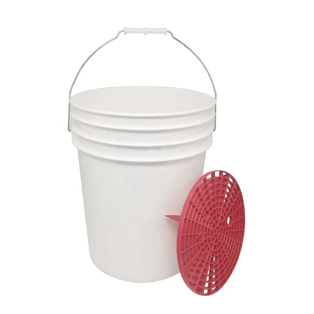 5 Gallon Car Wash Plastic Bucket With Lid Buy Plastic Bucket,Car Wash