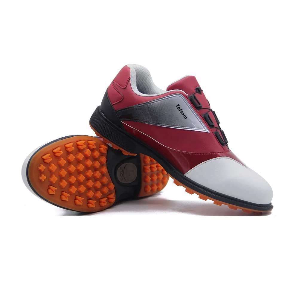 

Factory Ultra Lightweight Golf Walking Sport Shoes Leather Men Golf Shoes