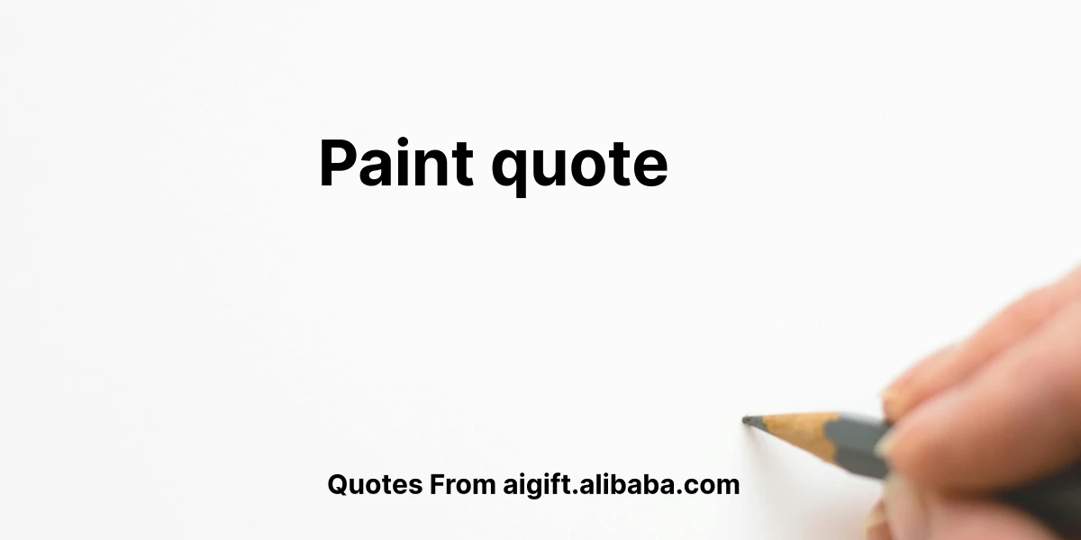 paint quote