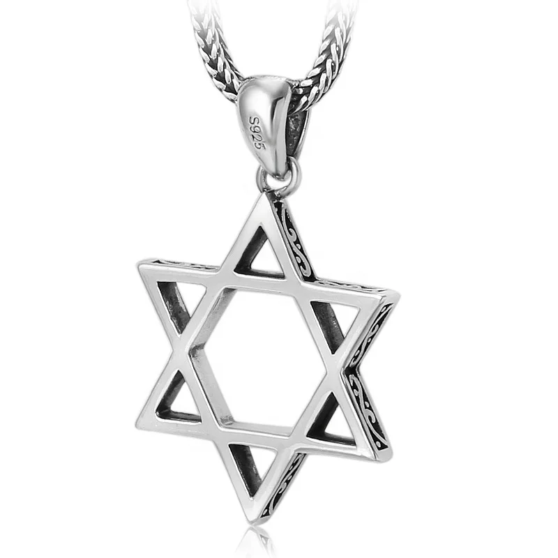 

PUSHI Fashion personality necklace star necklace 925 sterling silver jewelry does not contain chain