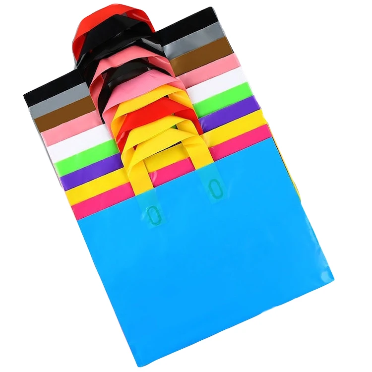 
Custom printed biodegradable plastic shopping bag with printing logo 