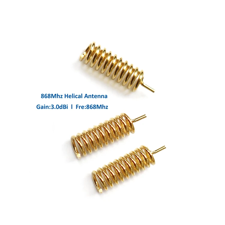 Communicatioion wireless spring aerial internal straight omni 3dBi 868Mhz helical antenna - ANKUX.COM
