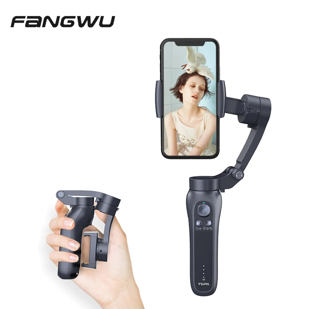 

Cheap Price Handheld Glidecam Gimbal Stabilizer Gimble For Mobile Phone, Black